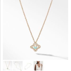 David yurman opal diamond 18k Venetian necklace